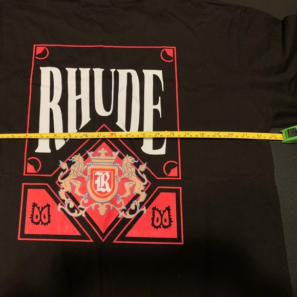 Rhude Black Graphic T-Shirt - Picture 9 of 9